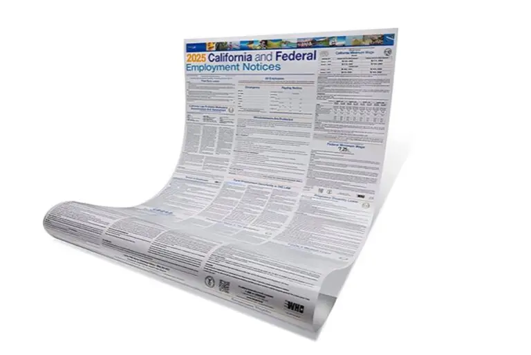 california labor law poster